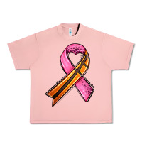 Salmon breast cancer sport ribbons Urban Heavy Tee - AdoDesignShop