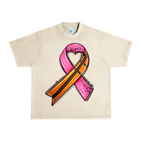 Sandshell breast cancer sport ribbons Urban Heavy Tee - AdoDesignShop