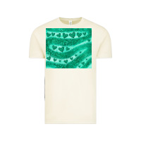 Vintage Arctic green glitter heart Vintage Tee - JahusDesignShop