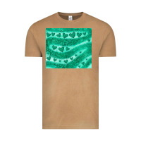 Vintage Camel green glitter heart Vintage Tee - JahusDesignShop