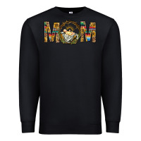 Black Western Mom With Baby Jesus Premium Sweatshirt - BundleAndBundleShop