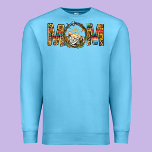 Western Mom With Baby Jesus Premium Sweatshirt Designed By Bundleandbundleshop