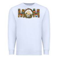 White Western Mom With Baby Jesus Premium Sweatshirt - BundleAndBundleShop