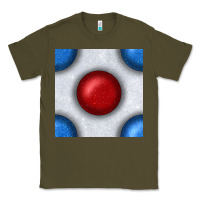 Army Green Glitter 4th Of July Seamless Pattern Classic Tee - BundleAndBundleShop