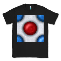 Black Glitter 4th Of July Seamless Pattern Classic Tee - BundleAndBundleShop