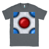 Charcoal Heather Glitter 4th Of July Seamless Pattern Classic Tee - BundleAndBundleShop