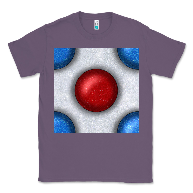Glitter 4th Of July Seamless Pattern Classic Tee by BundleAndBundleShop | Teevron