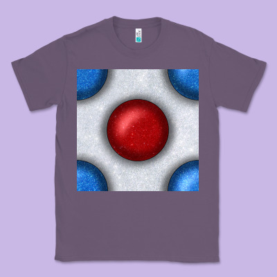 Glitter 4th Of July Seamless Pattern Classic Tee Designed By Bundleandbundleshop