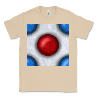 Mushroom Glitter 4th Of July Seamless Pattern Classic Tee - BundleAndBundleShop