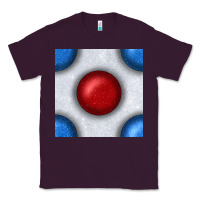 Plum Glitter 4th Of July Seamless Pattern Classic Tee - BundleAndBundleShop
