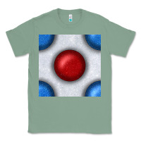 Sage Glitter 4th Of July Seamless Pattern Classic Tee - BundleAndBundleShop