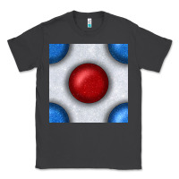 Smoke Glitter 4th Of July Seamless Pattern Classic Tee - BundleAndBundleShop