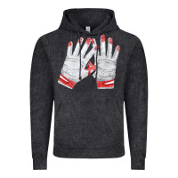 Batting Gloves Vintage Hoodie | Teevron