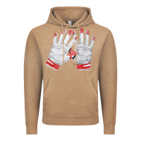 Vintage Coffee batting gloves Vintage Hoodie - FaDigitalArtStudio