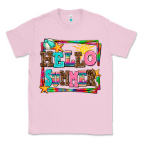 Bubblegum Pink hello summer Classic Tee - AdoDesignShop