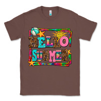 Chestnut hello summer Classic Tee - AdoDesignShop