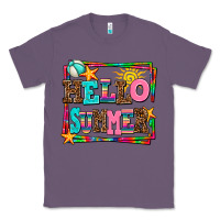 Lavender hello summer Classic Tee - AdoDesignShop