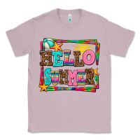 Lilac hello summer Classic Tee - AdoDesignShop