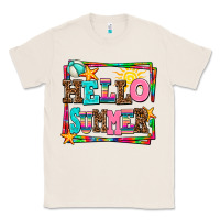 Natural hello summer Classic Tee - AdoDesignShop