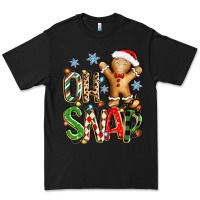 Black oh snap christmas cookie Premium Tee - Zillion Design Studio