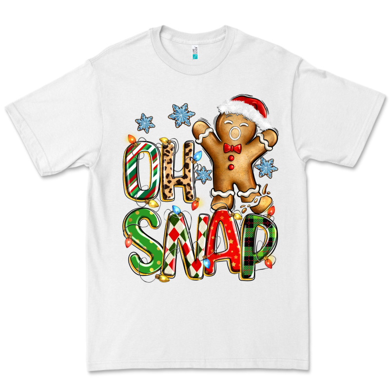 Oh Snap Christmas Cookie Premium Tee by Zillion Design Studio | Teevron