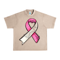 French Oak breast cancer sport ribbons Urban Heavy Tee - AdoDesignShop