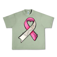 Oil Green breast cancer sport ribbons Urban Heavy Tee - AdoDesignShop
