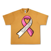 Peanut Butter breast cancer sport ribbons Urban Heavy Tee - AdoDesignShop
