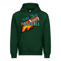 Forest Green Wild about Football Urban Hoodie - HowdyJamesFarm