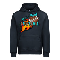 Navy Wild about Football Urban Hoodie - HowdyJamesFarm