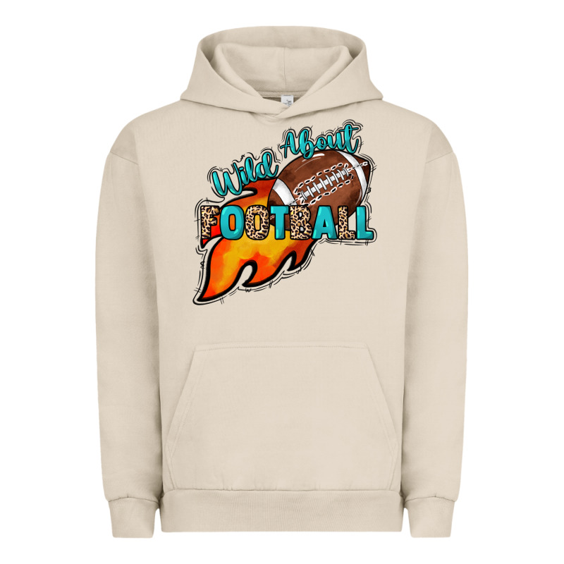 Wild About Football Urban Hoodie by HowdyJamesFarm | Teevron