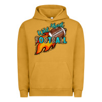 Pigment Peanut Butter Wild about Football Urban Hoodie - HowdyJamesFarm