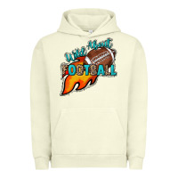 Pigment Pistachio Wild about Football Urban Hoodie - HowdyJamesFarm