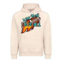 Sandshell Wild about Football Urban Hoodie - HowdyJamesFarm