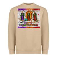 Mushroom our lady of guadalupe happy  hallothanksmas tumbler Heavyweight Sweatshirt - JahusDesignShop