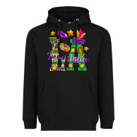 Black Louisiana Heavyweight Hoodie - BundleAndBundleShop