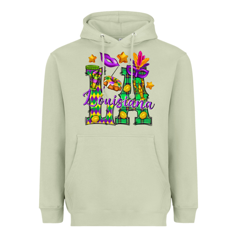 Louisiana Heavyweight Hoodie by BundleAndBundleShop | Teevron