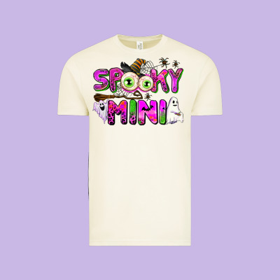 Spooky Mini Vintage Tee Designed By Adodesignshop