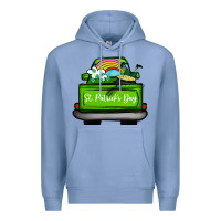 Colony Blue St Patrick's Day Truck Premium Hoodie - Bettercallsaul