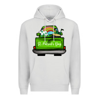 Dove Grey St Patrick's Day Truck Premium Hoodie - Bettercallsaul