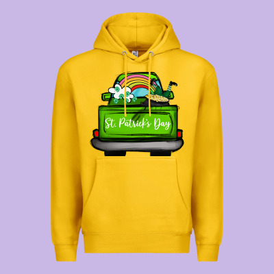 St Patrick's Day Truck Premium Hoodie Designed By Bettercallsaul