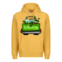 Mustard St Patrick's Day Truck Premium Hoodie - Bettercallsaul