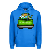True Royal St Patrick's Day Truck Premium Hoodie - Bettercallsaul