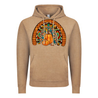Vintage Coffee fall pumpkin rainbow Vintage Hoodie - JahusDesignShop