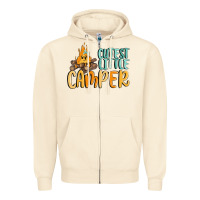 Sandshell cutest little camper Zipper Hoodie - MaliasSmallBusiness