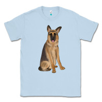 Dusty Blue german shepherd Classic Tee - JahusDesignShop