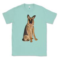 Seafoam german shepherd Classic Tee - JahusDesignShop
