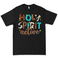 Black holy spirit active Premium Tee - texasbilliewilder