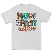 Dove Grey holy spirit active Premium Tee - texasbilliewilder