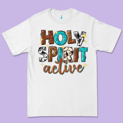 Holy Spirit Active Premium Tee Designed By Texasbilliewilder